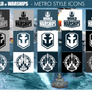 World of Warships - Metro Style Icons