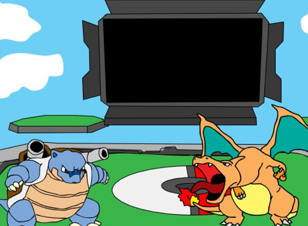 Pokemon battle by rickiscool80 on DeviantArt