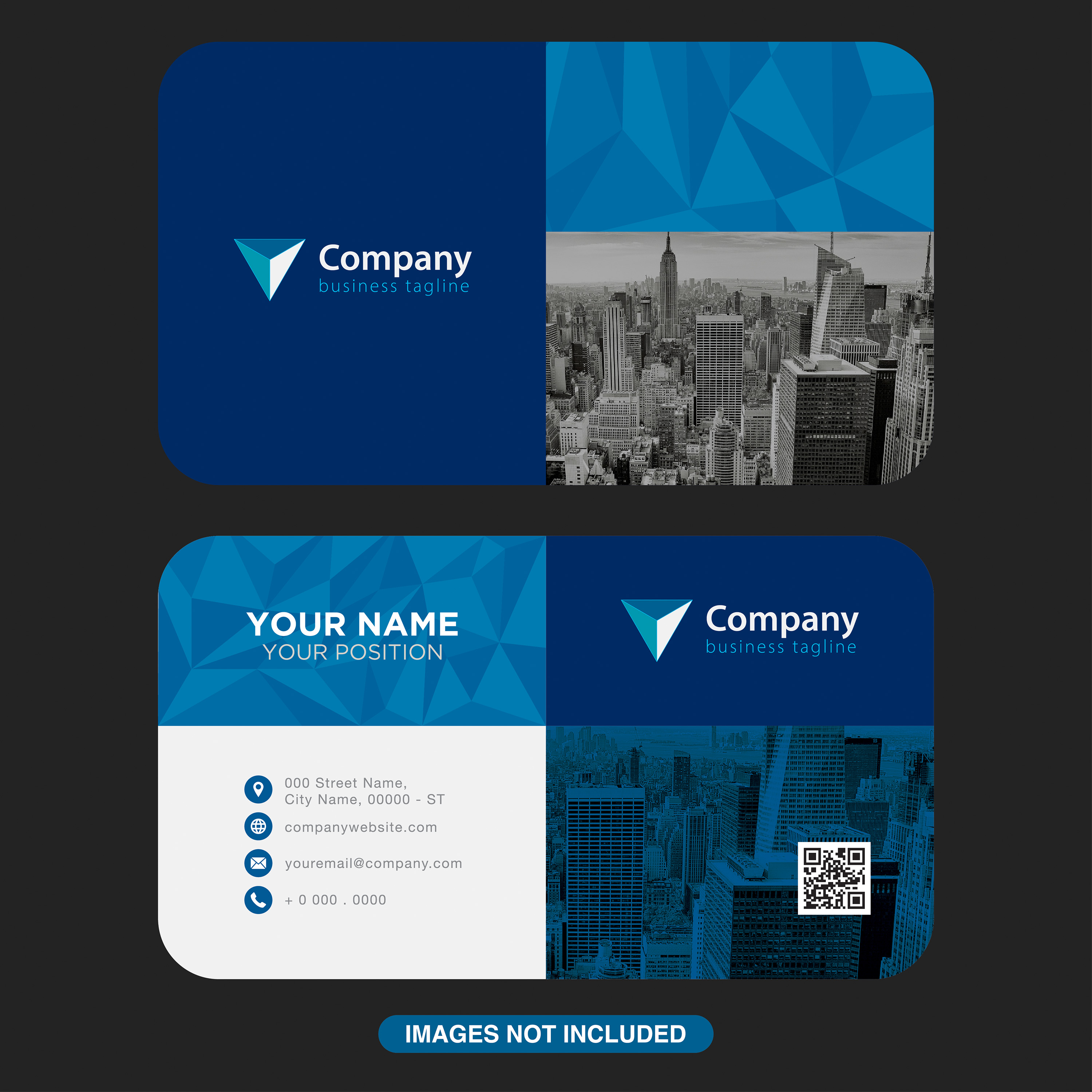 Modern Abstract Business Card for Multiple Purpose