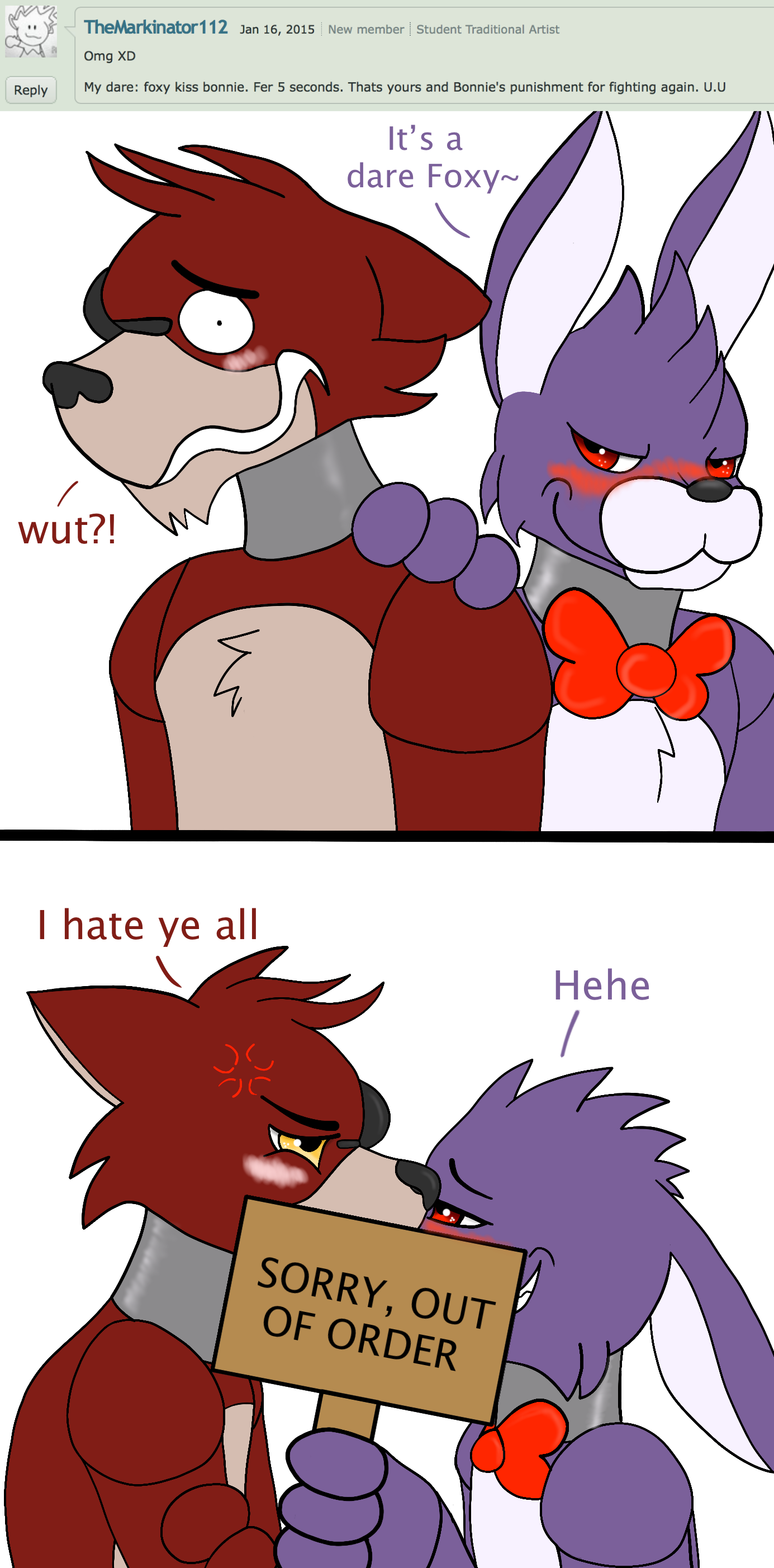 Ask the Crew Answer 33 FNaF by AskTheFazbearCrew on DeviantArt