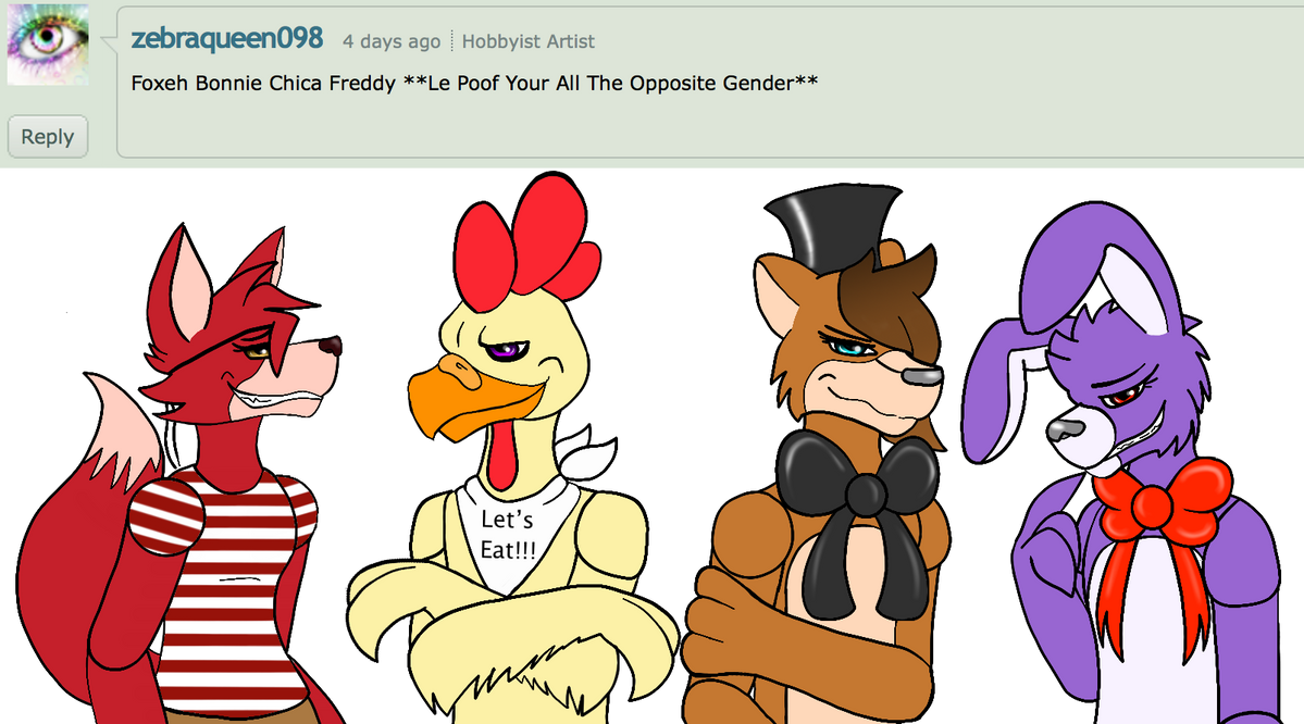 Ask the Crew Answer 45 FNaF by AskTheFazbearCrew on DeviantArt