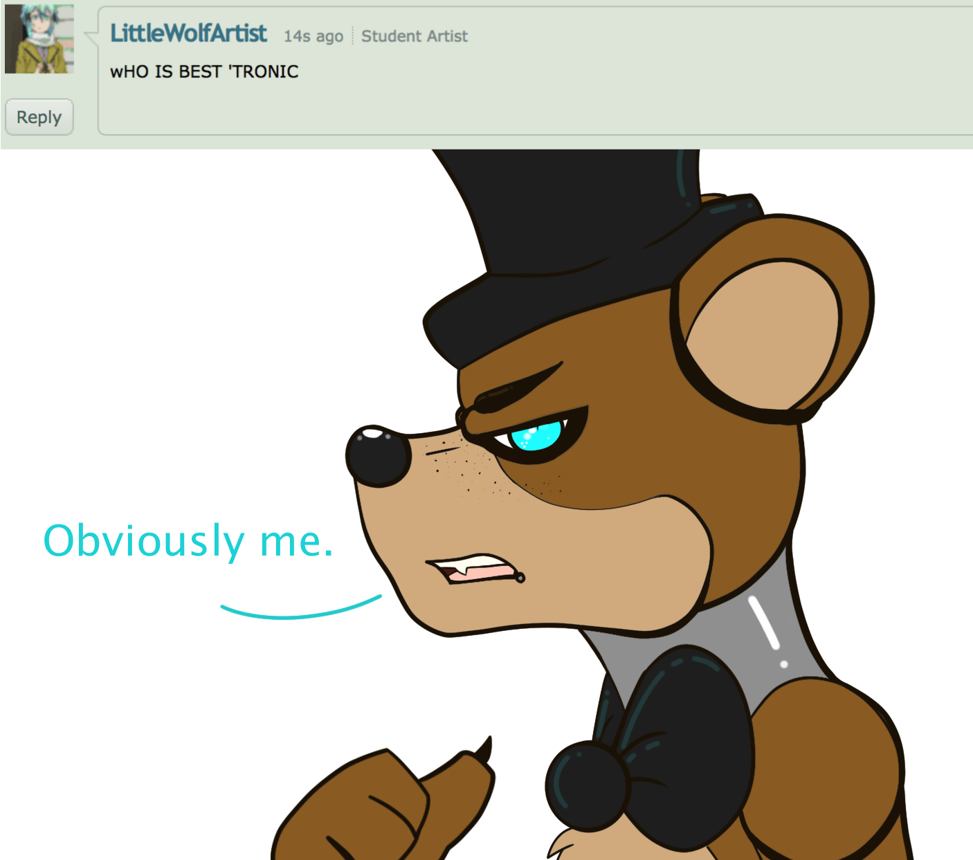 Ask The Crew Answer 93 FNaF by AskTheFazbearCrew on DeviantArt