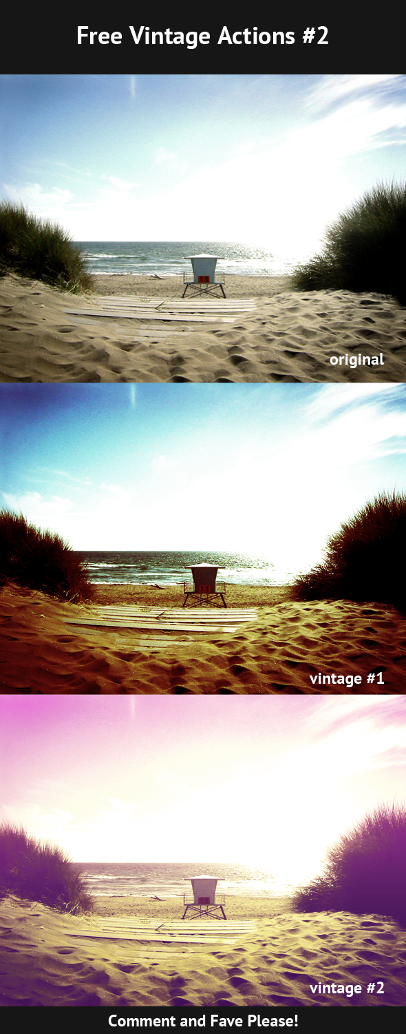 Free Vintage Actions #2