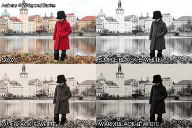 Whispered Black and White