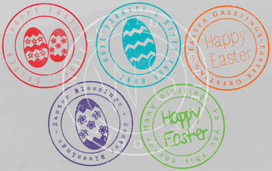 Easter Stamps Brushes