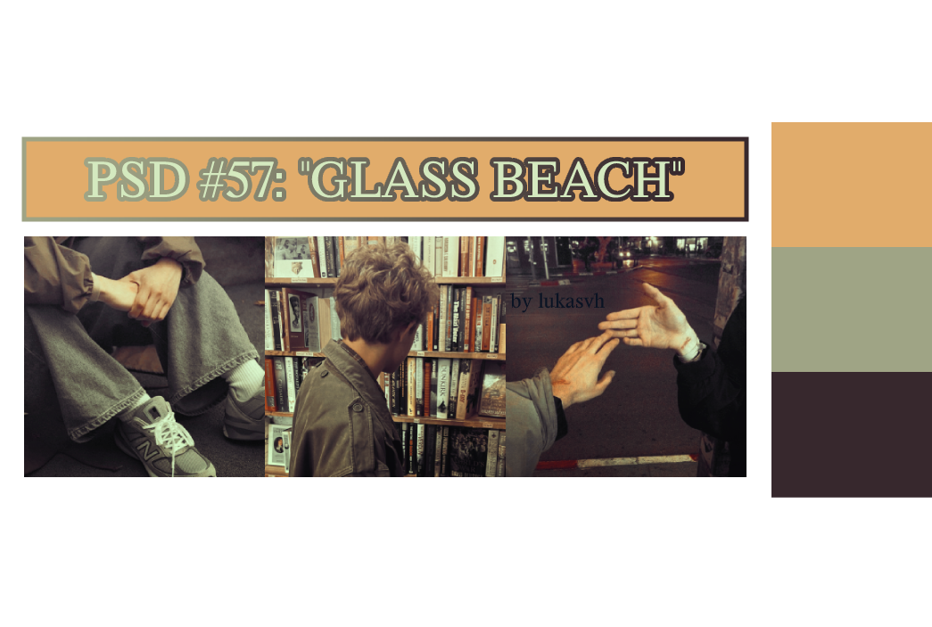 PSD 57 'GLASS BEACH.' by lukasvh on DeviantArt