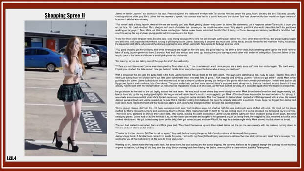 Shopping Spree II - TG Caption