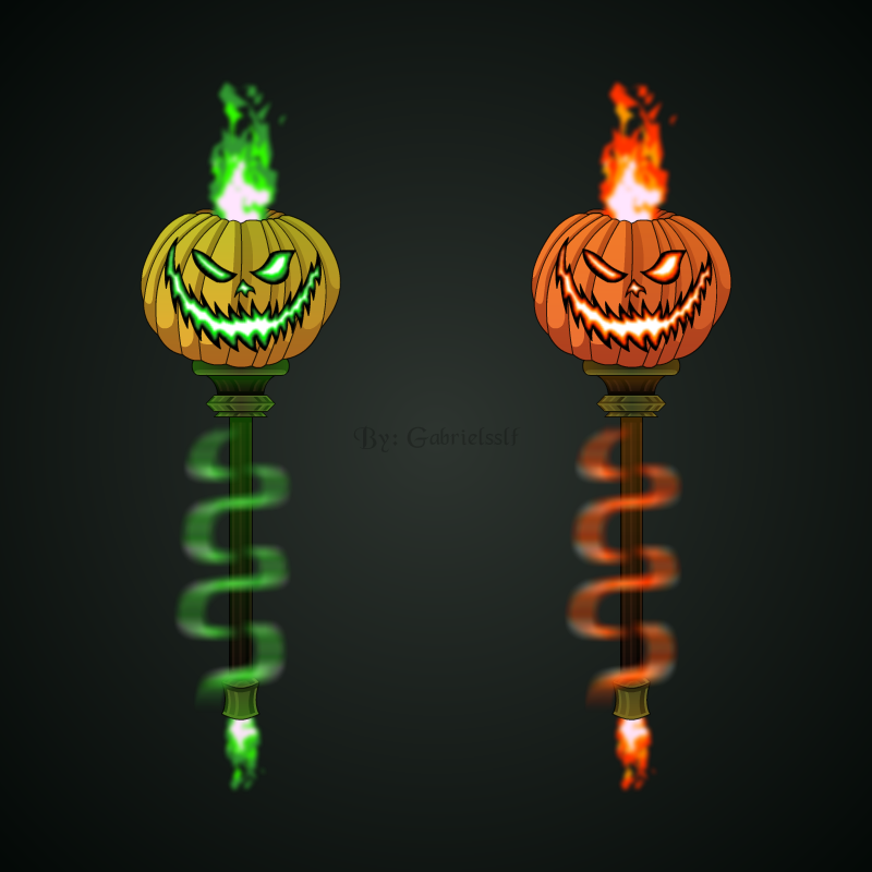 Pumpkin Staff