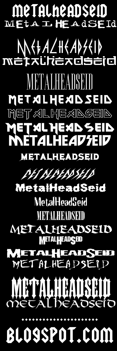 Rock Band Font Band Logo Fonts Discovering The Typography Behind 30