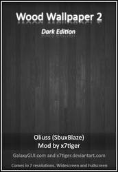 Wood Wallpaper 2, Dark Edition