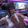 Juri Han and Mai Shiranui Footworship