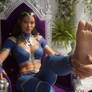 Sindel Worship Kitana Feet Mortal Kombat 1