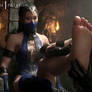 Skarlet Foot Worship Kitana's Soles Mortal Kombat