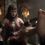 Kitana Foot Worship Skarlet's Soles Mortal Kombat