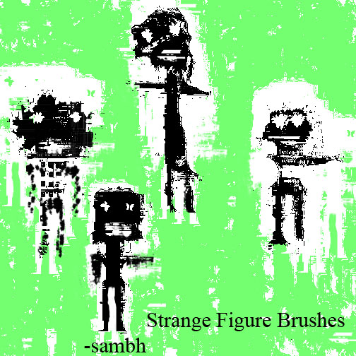 strange figure brushes