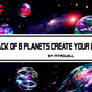PNG Planets By  RTRQUILL