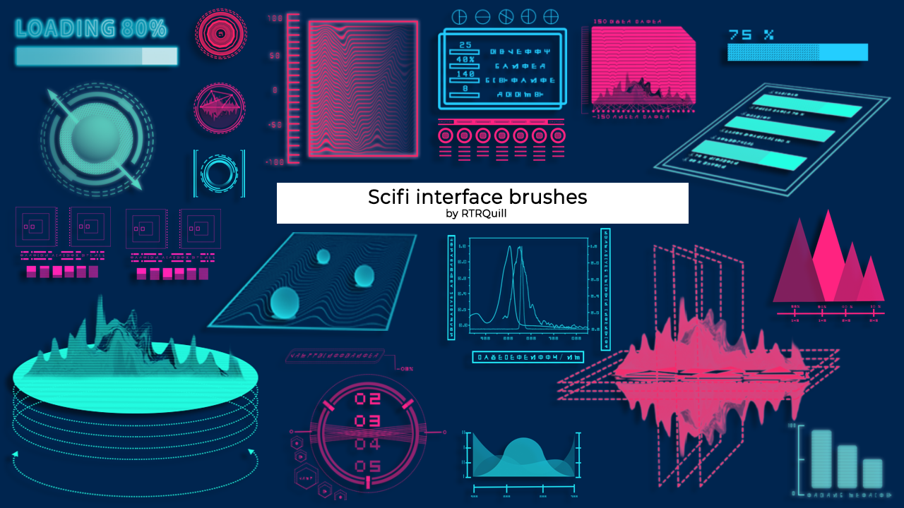 SCIFI Brushes by RTRad on DeviantArt