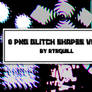 8 Png Glitch shapes Vol.2 by RTRQuill