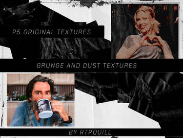 25 Grunge and Dust Textures by RTRQuill