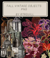Vintage Fall Object PNG by RTRQuill