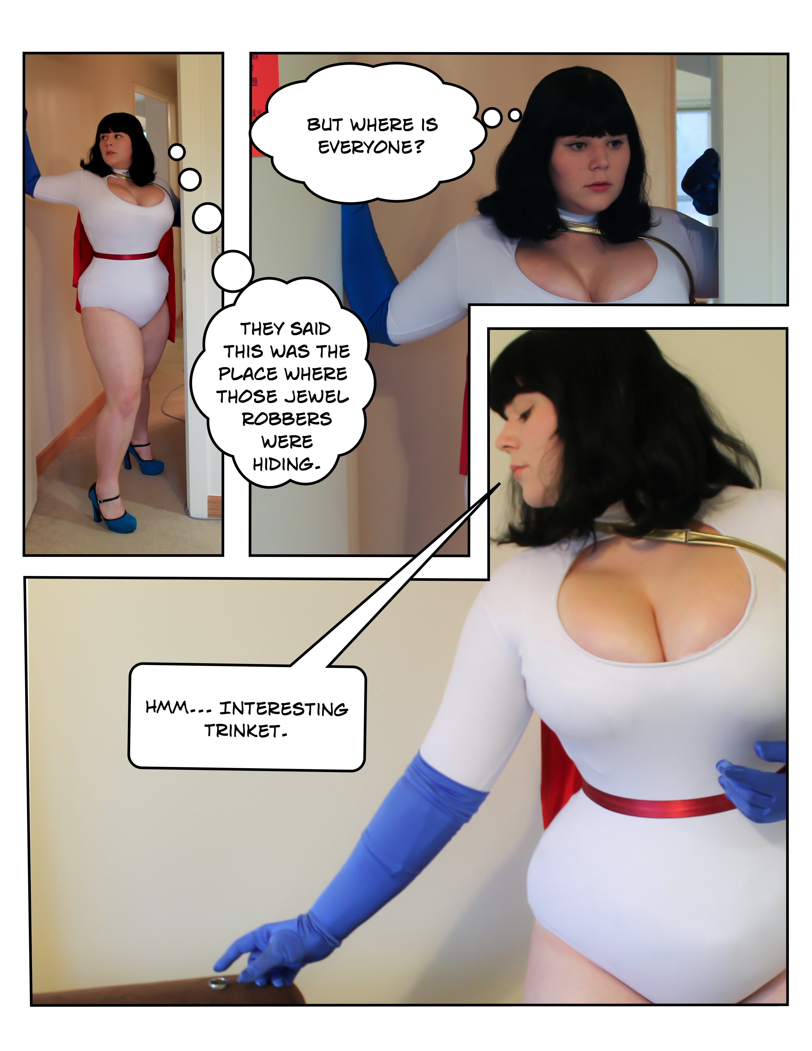 Power Girl's Ring Peril page 1