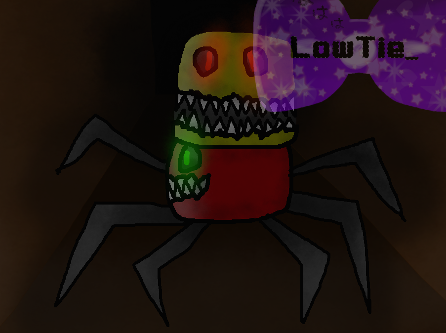 Nightmare Despacito Spider By Lowtie On Deviantart - despacito spider roblox game