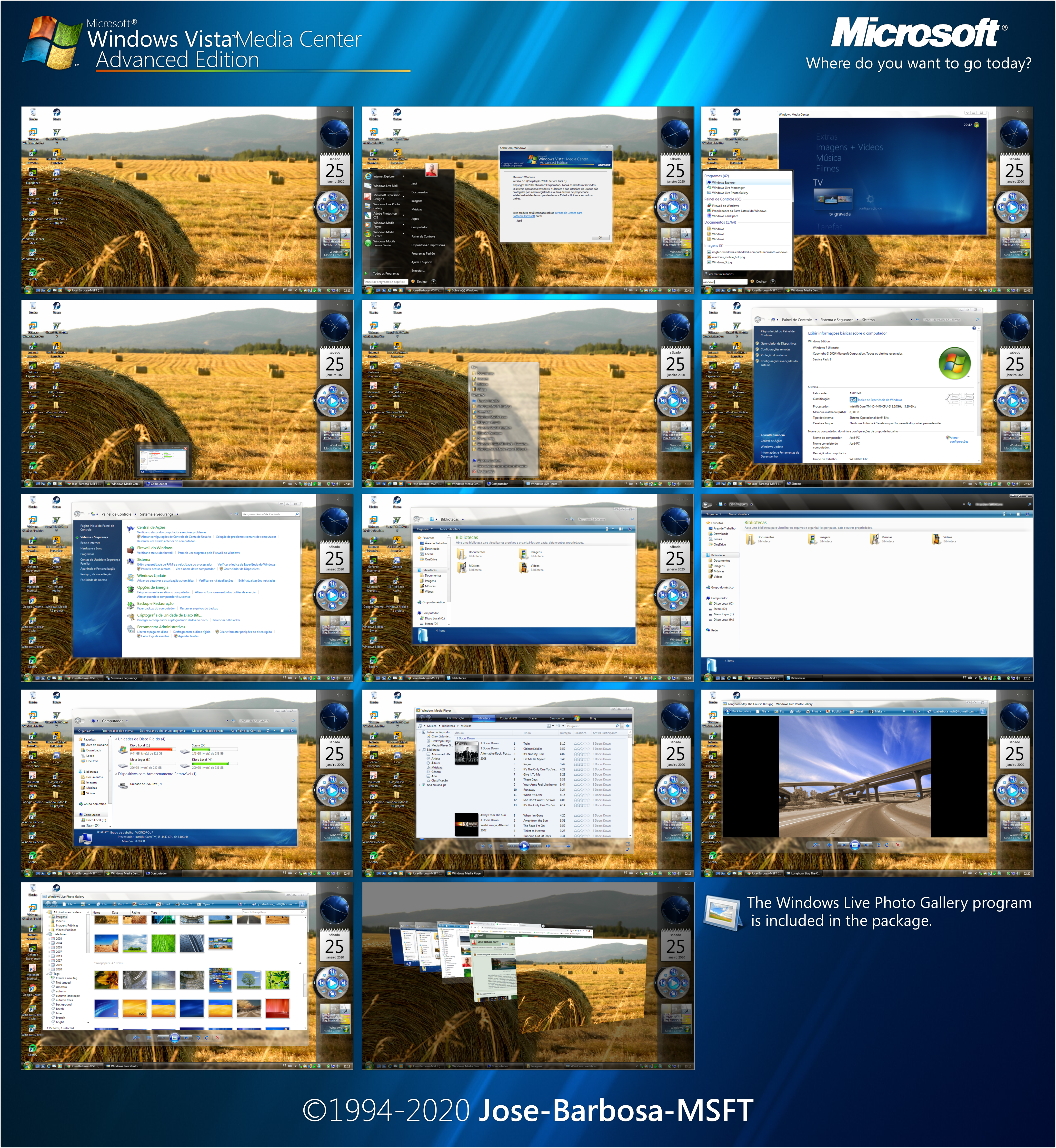 Windows Vista Media Center Advanced Edition Final by Jose Windows Vista Media Center Advanced Edition Final by Jose