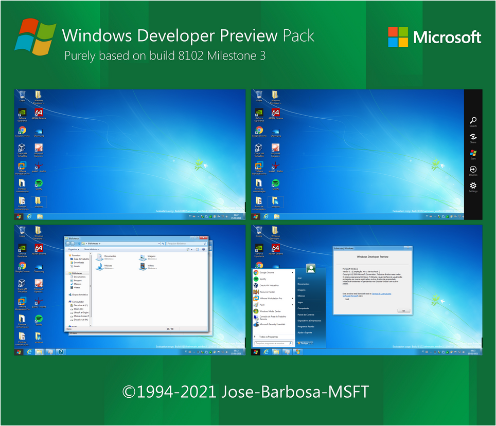 Windows Developer Preview Pack by JoseBarbosaMSFT on DeviantArt
