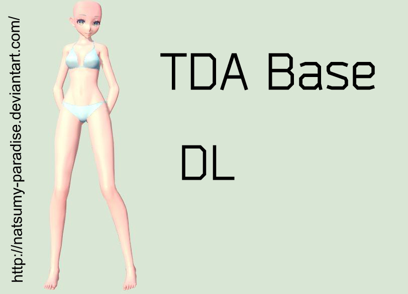 [MMD] [DL] TDA Base |By Natsumy Paradise|