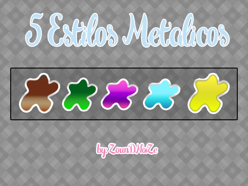 5 Estilos Metalicos by,ZounDNoiZe