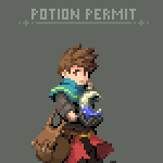 Potion Permit Pixel Art