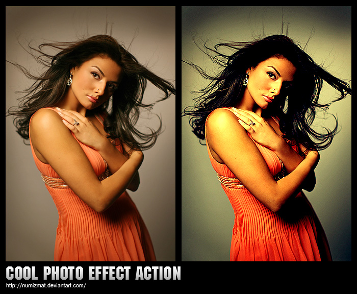 Cool photo effect action