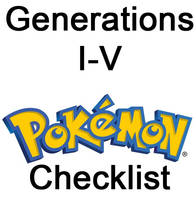 649 PRINTABLE Pokemon Checklist (I-V)