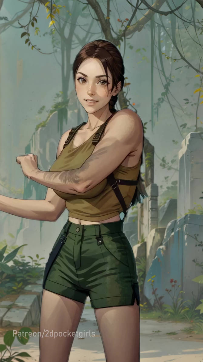 Lara Croft by 2dpocketgirls on DeviantArt