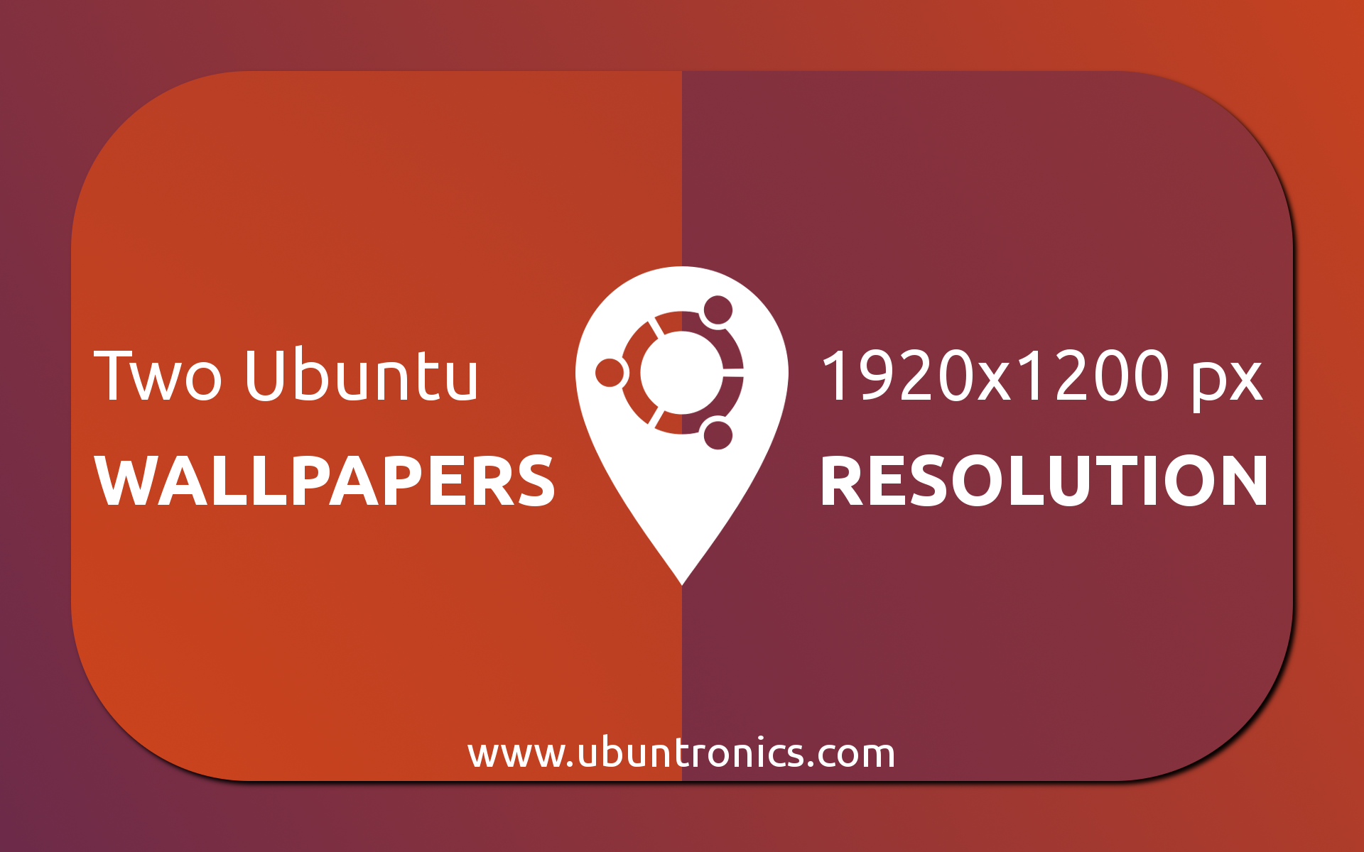 Two Ubuntu Wallpapers