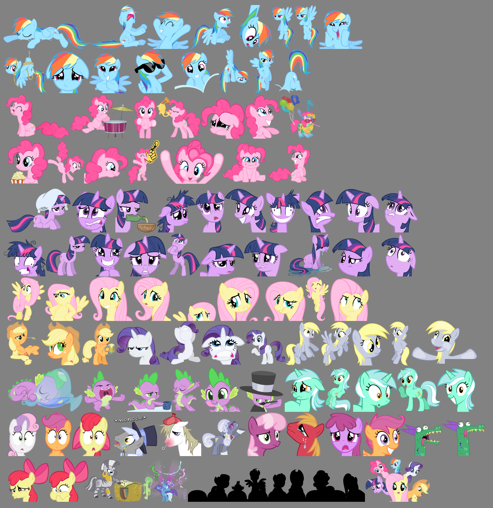 100 Pony Smilies -update