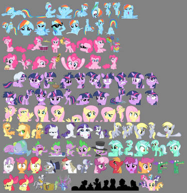 100 Pony Smilies -update