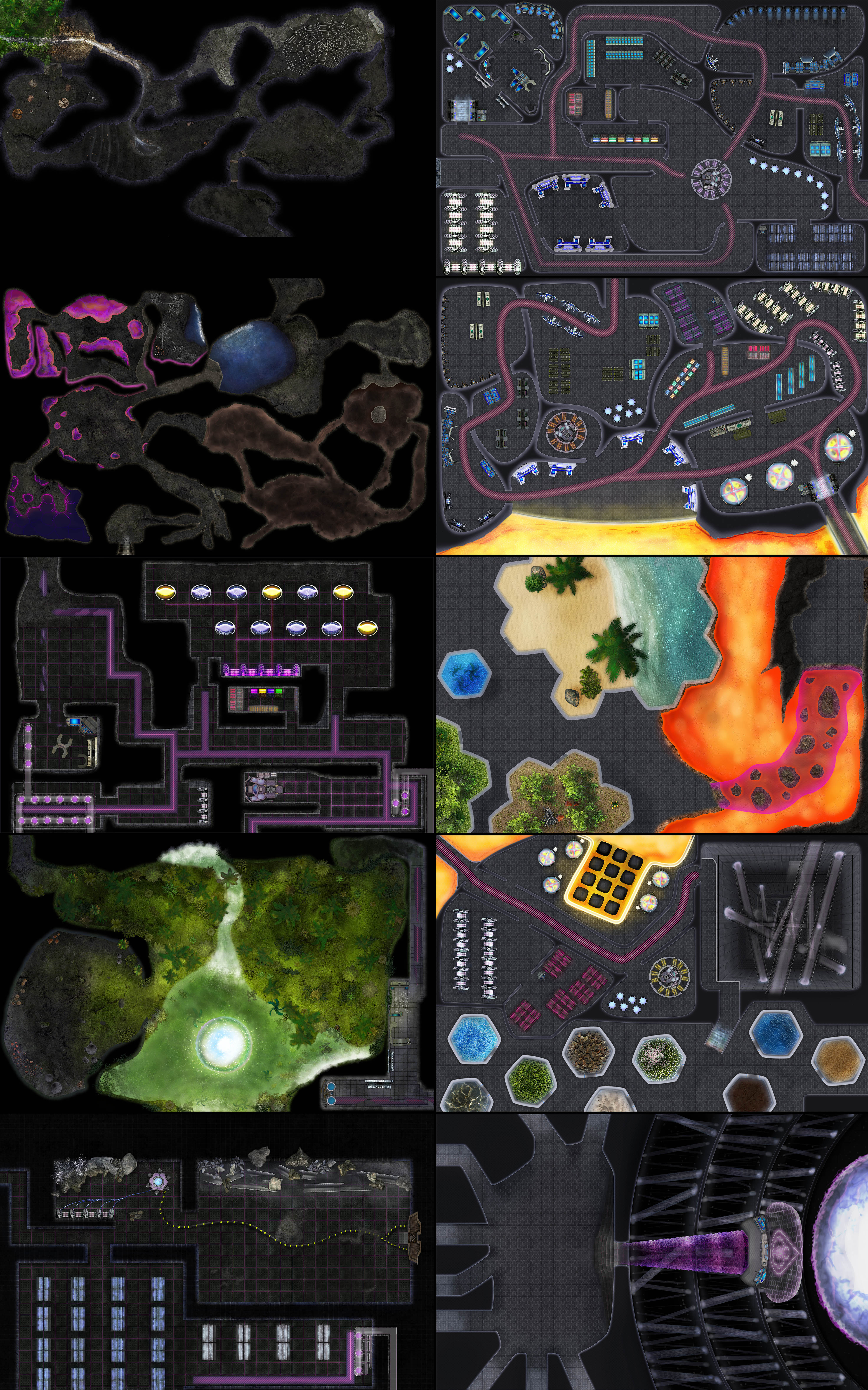 Tabletop Maps by Stinkehund