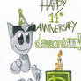 Happy Early 14th Anniversary, DeviantART!!