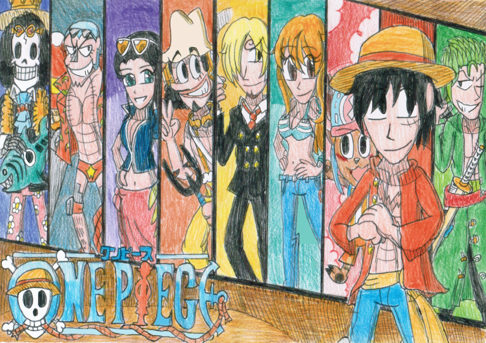 One Piece We Are The New World By Ftftheadvancetoonist On Deviantart