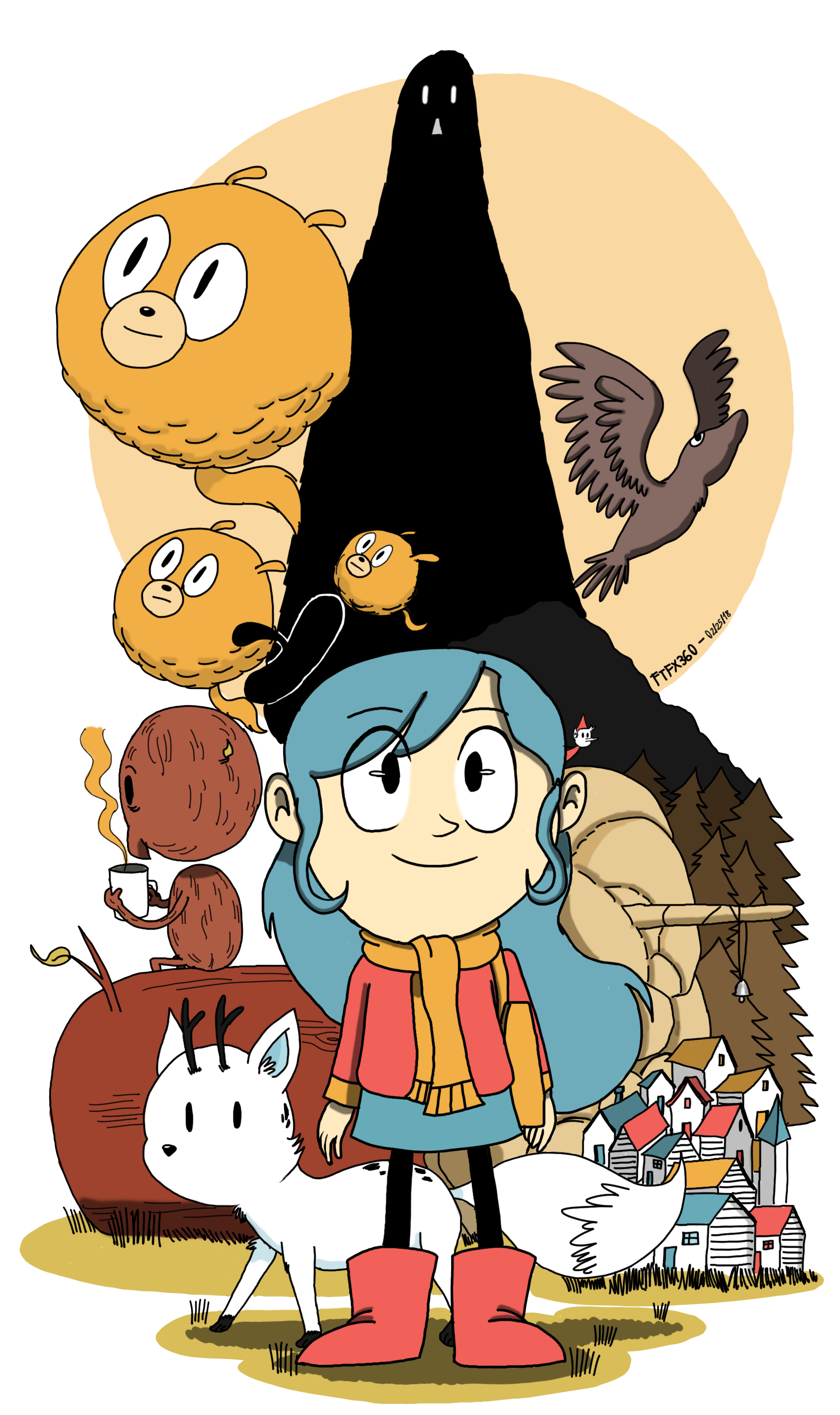 Hilda meets Alphabet Lore by bnyn1247arts on DeviantArt