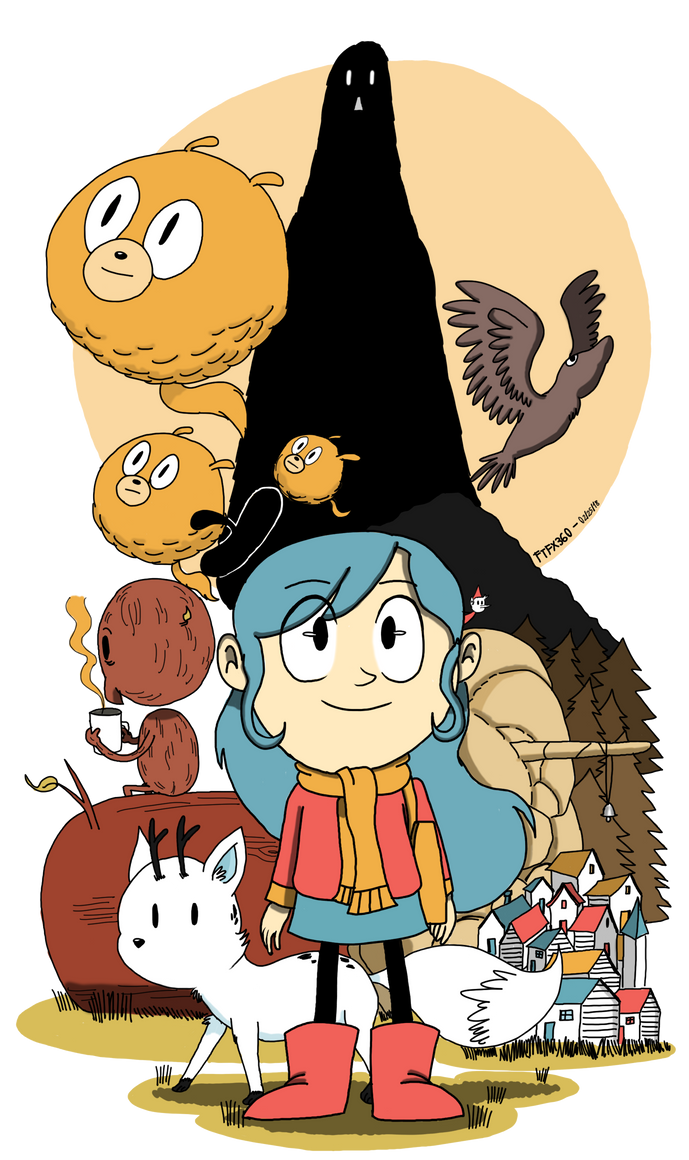 Luke Pearson's Hilda by FTFTheAdvanceToonist