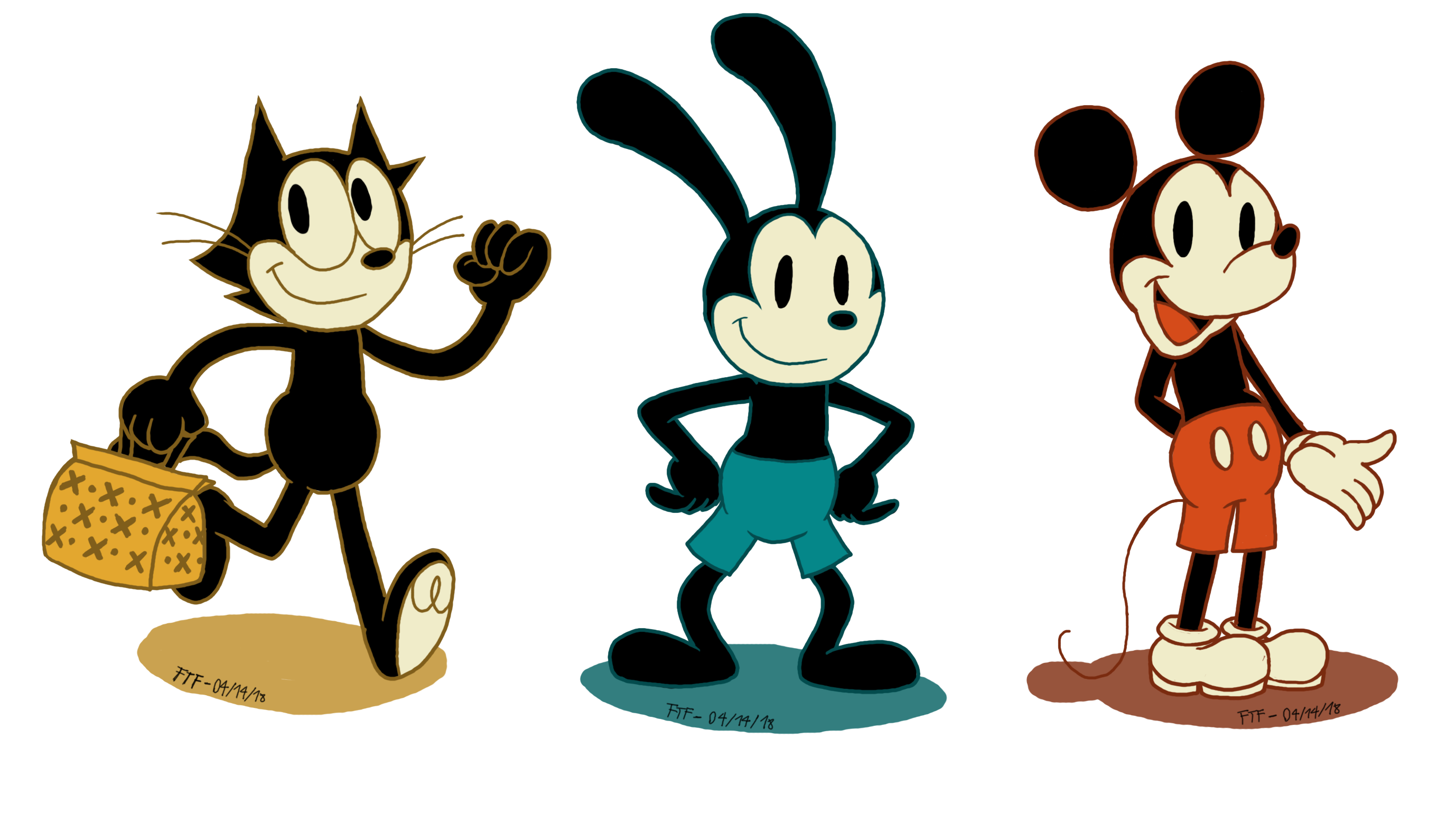 Toons in Vintage Color by FTFTheAdvanceToonist on DeviantArt