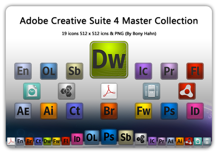 Adobe CS4 Master Collection by bonyhahn on DeviantArt