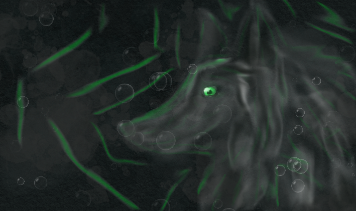 Aqua wolf by NocteBruti on DeviantArt