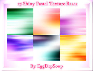 25 Shiny Pastel Texture Bases