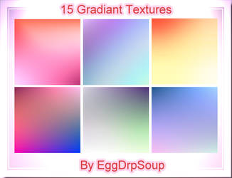 15 Gradiant Texture Bases