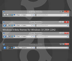 Windows 8 Beta Themes for WIndows 10 2004-22H2