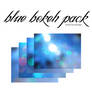 Blue bokeh pack