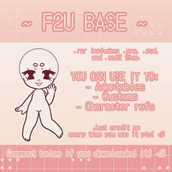 F2U CHIBI BASE [ png psd sai2 ]